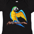 thumbnail image 4 of Inktastic Blue and Gold Macaw Parrot Boys or Girls Baby Bodysuit, 4 of 5