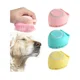 thumbnail image 1 of Cepillo suave 2 en 1 para mascotas, cepillo de masaje para baño y aseo de silicona para perros (azul + rosa) (4-d-1) Color color 4, 1 of 5