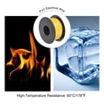 thumbnail image 4 of Uxcell 26AWG Stranded Wire Hookup 30M/100ft Yellow, Electrical Wire UL1007 Spool, 4 of 6