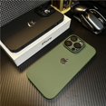 thumbnail image 3 of Funda Libre De Huellas Dactilares Mate Avanzada Para iPhone 13 , 14 , 12 PRO MAX PC Estuche Duro A Prueba De Golpes Lente De Cámara Inclusiva Trasera, 3 of 4