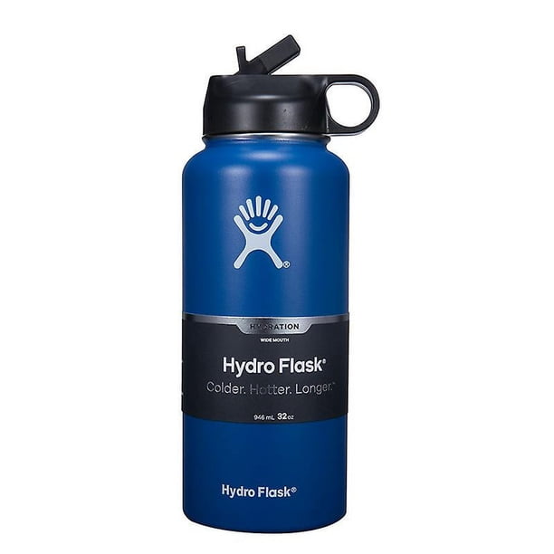 Botella deportiva de 32 oz, cubierta con mango de hervidor de agua de acero inoxidable de 40 oz
