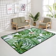 thumbnail image 4 of SKYSONIC Area Rug Summer Tropical Leaves Nursery Rug Floor Mat Kids Playing Mat 5'x 3'3" (60 x 39 in) for Living Room Bedroom, 4 of 6