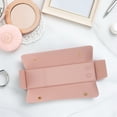 thumbnail image 4 of unbranded Organizador De Joyas Rosa De Tela Suave Para Collares Y Almacenamiento En Viaje, 4 of 8