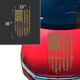 thumbnail image 2 of Greenyef Graphics We The People Betsy Ross Flag 1776 Distressed American USA US Flag Hood Vinyl Decal Sticker Preamble of The US Constitution fits most Pickup Trucks (23" x 36", Light Brown), 2 of 8