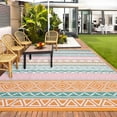thumbnail image 4 of Sunvasagoo Waterproof Reversible Outdoor Rug – Lightweight Portable Patio MWaterproof Reversible Outdoor Rug – Lightweight Portable Patio Mat for Camping, RV, Deck, Porch – UV & mark Resistant, 4 of 22