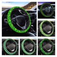 thumbnail image 1 of Lucky Clover St. Patrick's Steering Wheel Covers Anti Slip Elasticity Car Accessories Steering Wheel Protector Universal 15h, 1 of 4