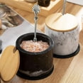 thumbnail image 4 of fafa-Sterling Cuillère Argentée avec Poignée pour Sel Ou Moutarde, 4 of 4