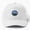 White, variant on High Point New Jersey Baseball Cap, 40 of 50 States Highpoint Climber Design, Classic Hat