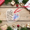 thumbnail image 4 of Bereavement Gift Acrylic Hanging Heart Ornaments Sympathy Memorial Gift for Loss of Loved Christmas Ornament Condolence Remembrance Keepsake for Mom Dad Friend Remembrance Christmas Tree Decoration A, 4 of 5