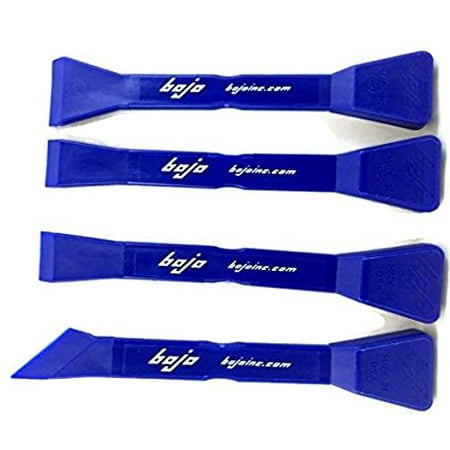 

BoJo Scraper Tool Set 4 Pack Tough U.S. made Made with composite plastics to give user a general purpose for a variety of uses
