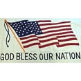 thumbnail image 4 of USA God Bless Our Nation Polyester 3x5 Foot Flag US American Outdoor Banner Ft, 4 of 7