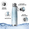thumbnail image 4 of 29oz Insulated Water Bottle with Tea Infuser, Stainless Steel Travel Mug, Ice Frozen Print, 4 of 6