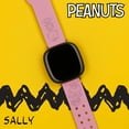 thumbnail image 2 of Peanuts Classic Engraved Silicone Watch Band Compatible with FitBit Versa 3 & Sense (20mm Sally) by Affinity Bands, 2 of 3
