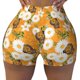 thumbnail image 2 of Fotbe White Floral and Butterflies Shorts Sin Costuras – Shorts Deportivos de Cintura Alta para Mujer, Elásticos para Gimnasio, Yoga, Running o Ciclismo-Medium, 2 of 8