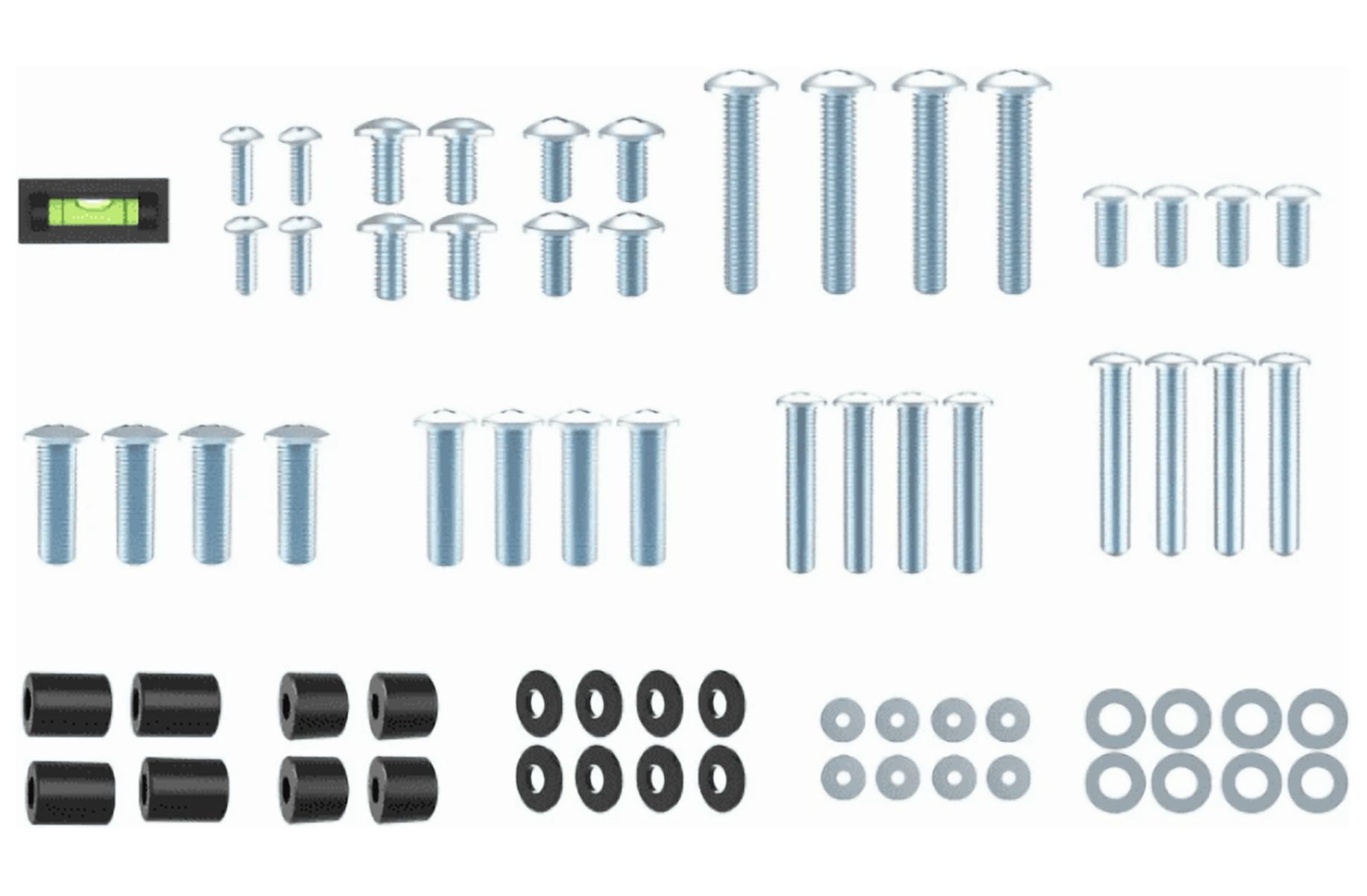 Onn. TV Wall Mount Hardware Replacement Kit