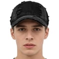 thumbnail image 5 of CYSFASHION Baseball Cap for Women Fashion Accessories Trucker Hat Breathable Visor Cozy Men's Hats & Caps Black, 5 of 9