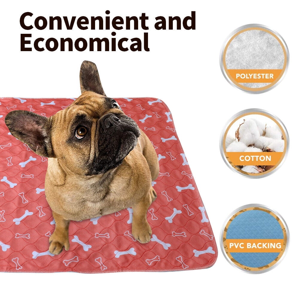 Large Puppy Training Pads Pee Wee Mats Pet Dog Cat Reusable Washable Absorbant