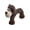 2, variant on Long Pet Toy For Aggressive Chewers With Plushes Cover And Reinforced Cotton Rope