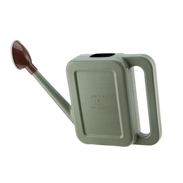 koolsoo Arrosoir 1 L avec Poignée Léger Long Bec pour Plantes d'Intérieur et d'Extérieur Vert