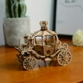 thumbnail image 3 of Hands Craft 3D Modern Wooden Puzzle: Pumpkin Carriage, 3 of 3