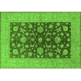 thumbnail image 1 of Ahgly Company Indoor Rectangle Oriental Green Industrial Area Rugs, 3' x 5', 1 of 4