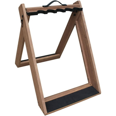 Rush Creek Creations Deer Camp Portable 10 Gun Folding Storage Rack