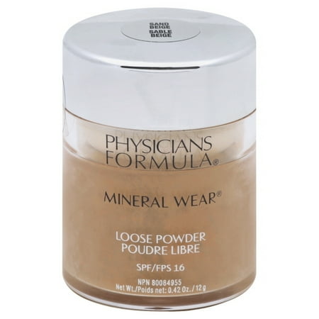 Physicians Formula Mineral Wear Loose Powder SPF 16, Sand Beige