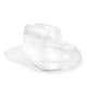 thumbnail image 1 of Sombrero de Vaquero Acrílico Huang Grande Transparente para Decoración del Hogar, 1 of 9