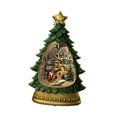 thumbnail image 2 of Caja de música para árbol de Navidad, decoración navideña, manualidades para restaurantes, bodas y cafeterías. Papá Noel, 2 of 9