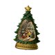 thumbnail image 2 of Caja de música para árbol de Navidad, caja musical iluminada, decoración navideña, arte portátil Papá Noel, 2 of 9