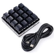 16-key Black Keypad Mechanical Keyboard Custom Shortcut Programmable NL1 Y7T7