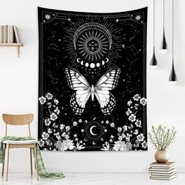 Black and white tapestry walmart sale