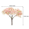 thumbnail image 2 of SOPOTUTU 12Pcs Faux Cherry Blossom Model Trees for Landscape, Realistic Miniature Decorative Plants, 2 of 8