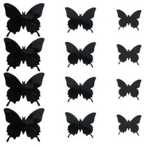 12pcs 3d Butterfly Wall Decor Butterfly Wall Stickers Party Decorations Wall Stickers