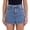 Light Blue, variant on Nmnitkp Jean Skirt High Waisted Stretchy Denim Mini Skirt, Vintage Bodycon Jean Skirt with Frayed Back Pockets, for Casual Streetwear Daily & Night OutLight Blue,XL