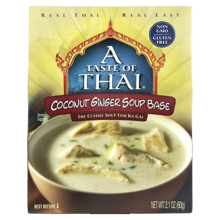 UPC 070650800022 product image for A Taste Of Thai Coconut Ginger Soup Base  2.1 oz (60 g) | upcitemdb.com