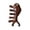 Brown-B, variant on Wooden Massage Comb for Scalp Massage Portable in Cat Design Gentle Head Care Tool for Family Use, 4.72*2.36 inch, Brown-A