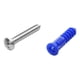 thumbnail image 2 of Taquetes Hillman 1 1/4" Azul 30 Piezas, 2 of 3