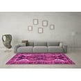 thumbnail image 3 of Ahgly Company Indoor Round Persian Pink Traditional Area Rugs, 5' Round, 3 of 4