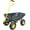 Black, variant on 10" Pneumatic Tire Garden Utility Wagon, 55L Multi-Purpose Yard Dump Cart with Easy Dump Feature, 300 lb. Capacity,Black