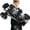 Black-2 batteries, variant on 1:12 Rc Car,off Road Truck Remote Control Car Metal Shell 2.4G 4WD Dual Motors, with 2 Batteries Black