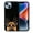 Black Tan German Shepherd Dog, variant on FINCIBO Soft Rubber Protector Cover Case for Apple iPhone 14 6.1" 2022, Animal Siamese Kitten Cat