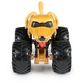 thumbnail image 4 of Monster Jam, Official Monster Mutt Golden Monster Truck, Die-Cast Vehicle, 1:64 Scale, Kids Toys for Boys Ages 3 and up, 4 of 8