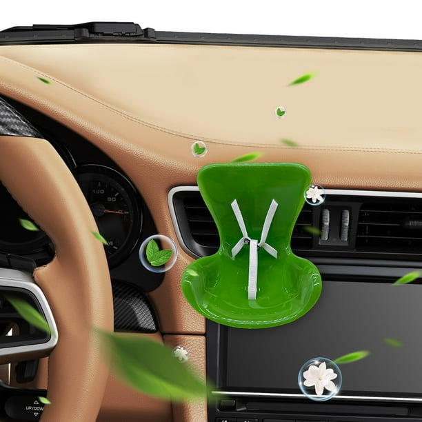 Clip aromático para ventilación de coche, decoración para asiento | Difusor de ambientador para auto | Muñeco decorativo | Fácil instalación | Aroma duradero | Regalo para entusiastas de autos