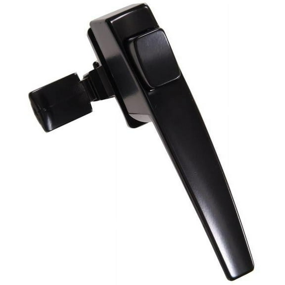 Hillman Group 852065 Carded Screen & Storm Push Button Latch No Tie Downs, Black