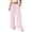 Red*, variant on RUTAYY Women's Pants Summer Casual Wide Leg Solid Color Textured with Pocket Drawstring Comfortable Breathable Trendy Travel Trousers