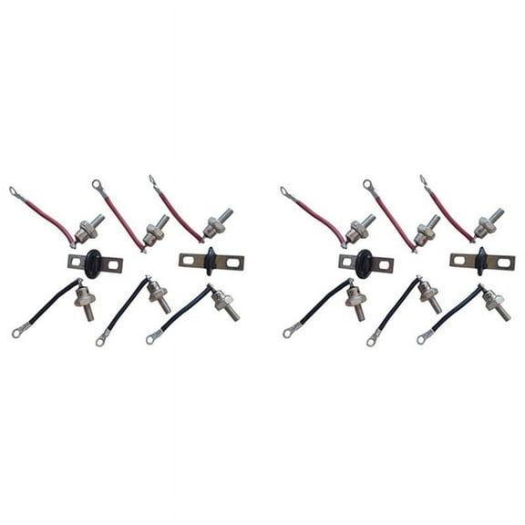 6x RSK2001 Diode Rectifier Kit, Rectifier Module for Generators, Spare Parts and Accessories for Generator Sets
