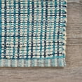 thumbnail image 3 of 9â€™ x 12â€™ Classic Blue Jute Area Rug, 3 of 5