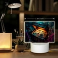 thumbnail image 6 of Fotbe Underwater Treasure Chest Pattern Acrylic Night Light Gift with 3 Color ModesTouch-Sensitive LED Lamp Perfect Gift for Mother's Day, Birthday, or Christmas, 6 of 9