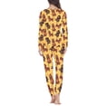 thumbnail image 3 of FOR U DESIGNS Bone Dachshund Pajamas for Women Set 2 Piece Sleepwear Long Sleeve Pants Size XS Loungewear for Women Nightwear Long Crew Neck Tops Ladies Jogger, 3 of 6